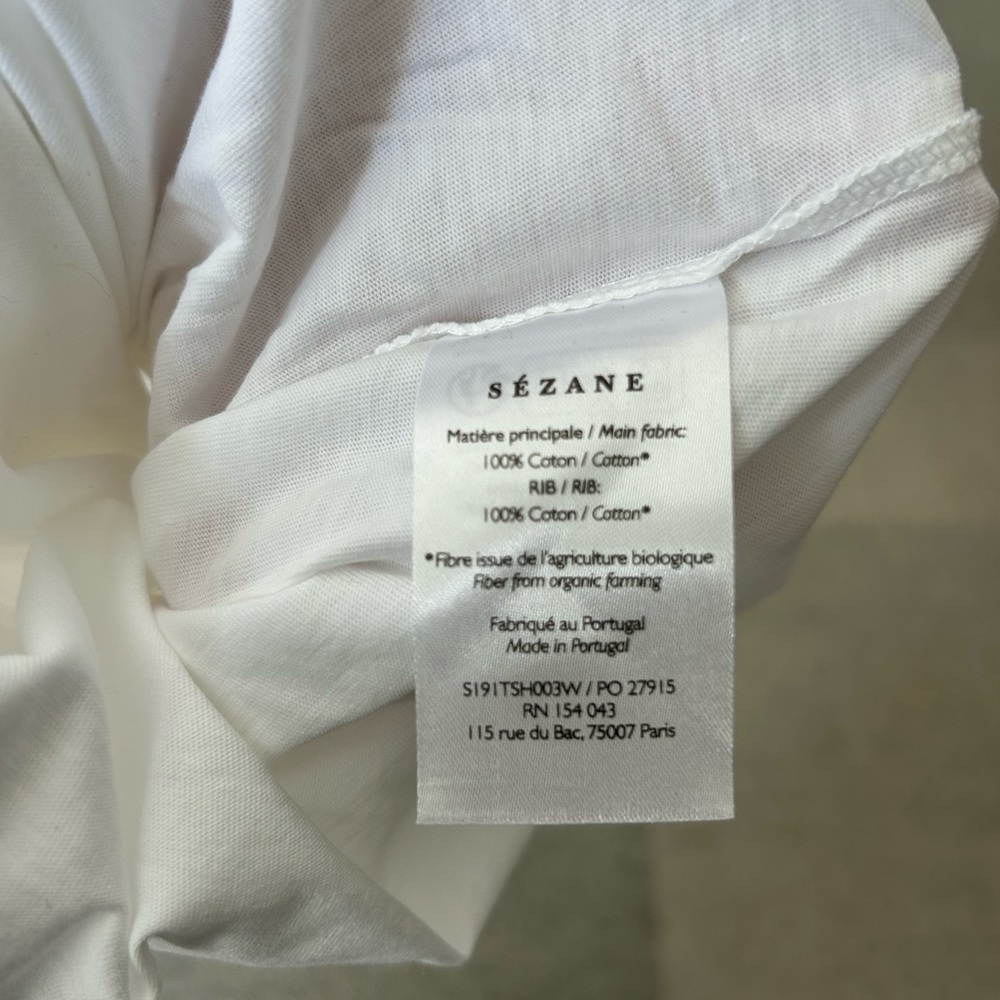 Sezane Conrad Short Sleeve Tee - Picture 5 of 5